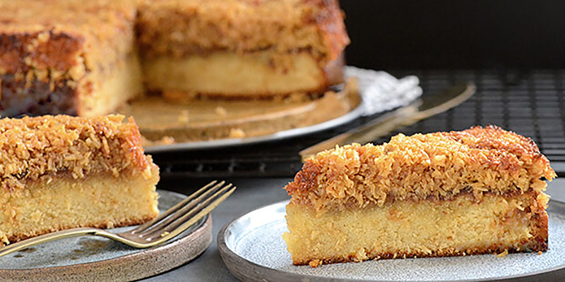 droemmekage DANISH DREAM CAKE preparation